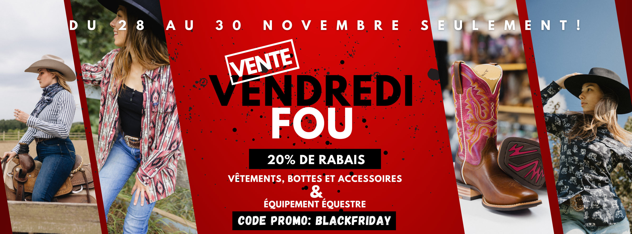 Pink Black Friday Sale Facebook Post (Couverture Facebook)